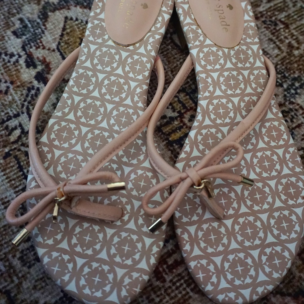 Pink Kate Spade Mistic Slide sandal 6.5 EUC